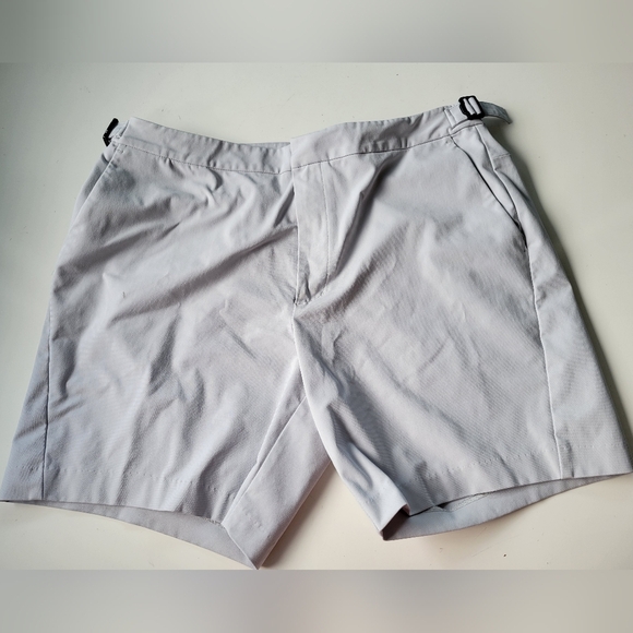 G/FORE Light Gray Athletic Shorts - Picture 1 of 10